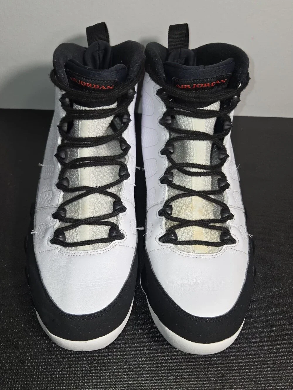 Air Jordan 9 Retro Space Jam  Black White 2016  302370-112 Size 12